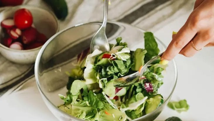 Preparing healthy food